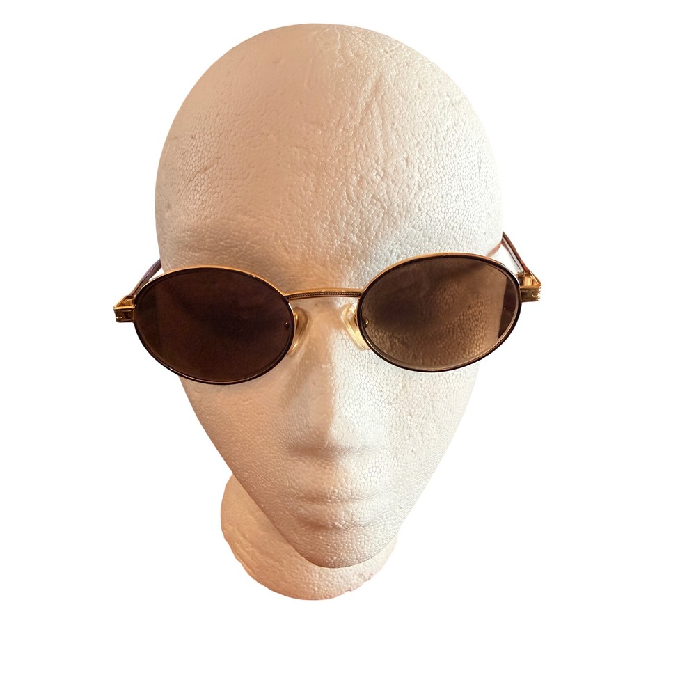 Handmade Oval Tinted Reading Glasses +2.50 Gold Tortoise Shell P1018 Mens Womens